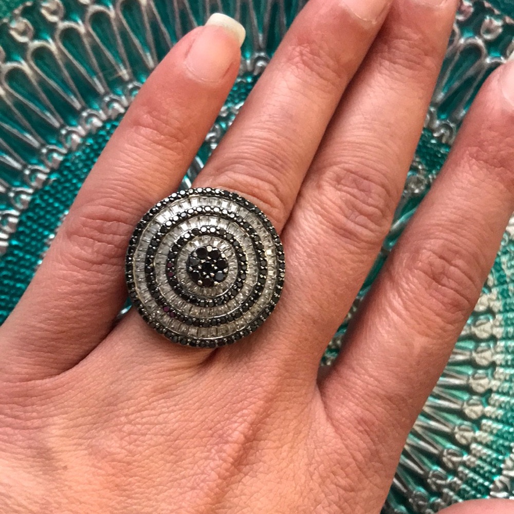 925 Silver Ring made in Italy